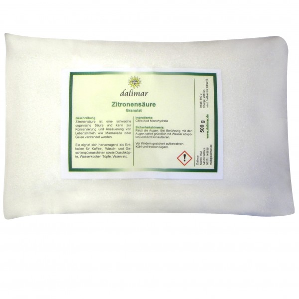 Dalimar Zitronensäure (500 g)